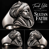 Fatih Sultan Mehmet Yüzüğü | Fetih Serisi Erkek Yüzük