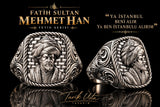 Fatih Sultan Mehmet Yüzüğü | Fetih Serisi Temalı Erkek Yüzük