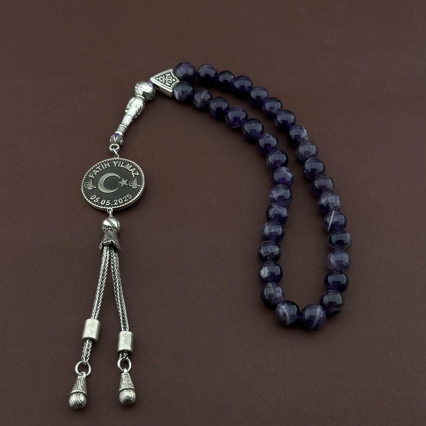 Kişiselleştirilebilir Amatist Tesbih