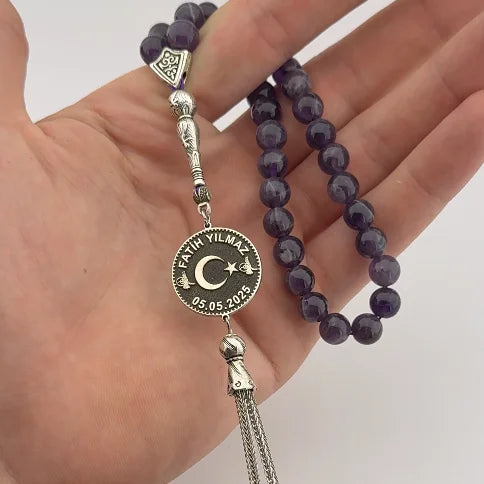 Kişiselleştirilebilir Amatist Tesbih