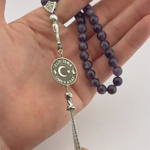 Kişiselleştirilebilir Amatist Tesbih