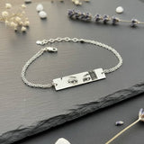 Kişiye Özel Göz Bakış Portre Bileklik | Fotoğraf İşlemeli İsimli Bileklik – Anlamlı Hediye