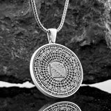 Celcelûtiyye Dualı Gümüş Madalyon – Manevi Koruma Sembolü