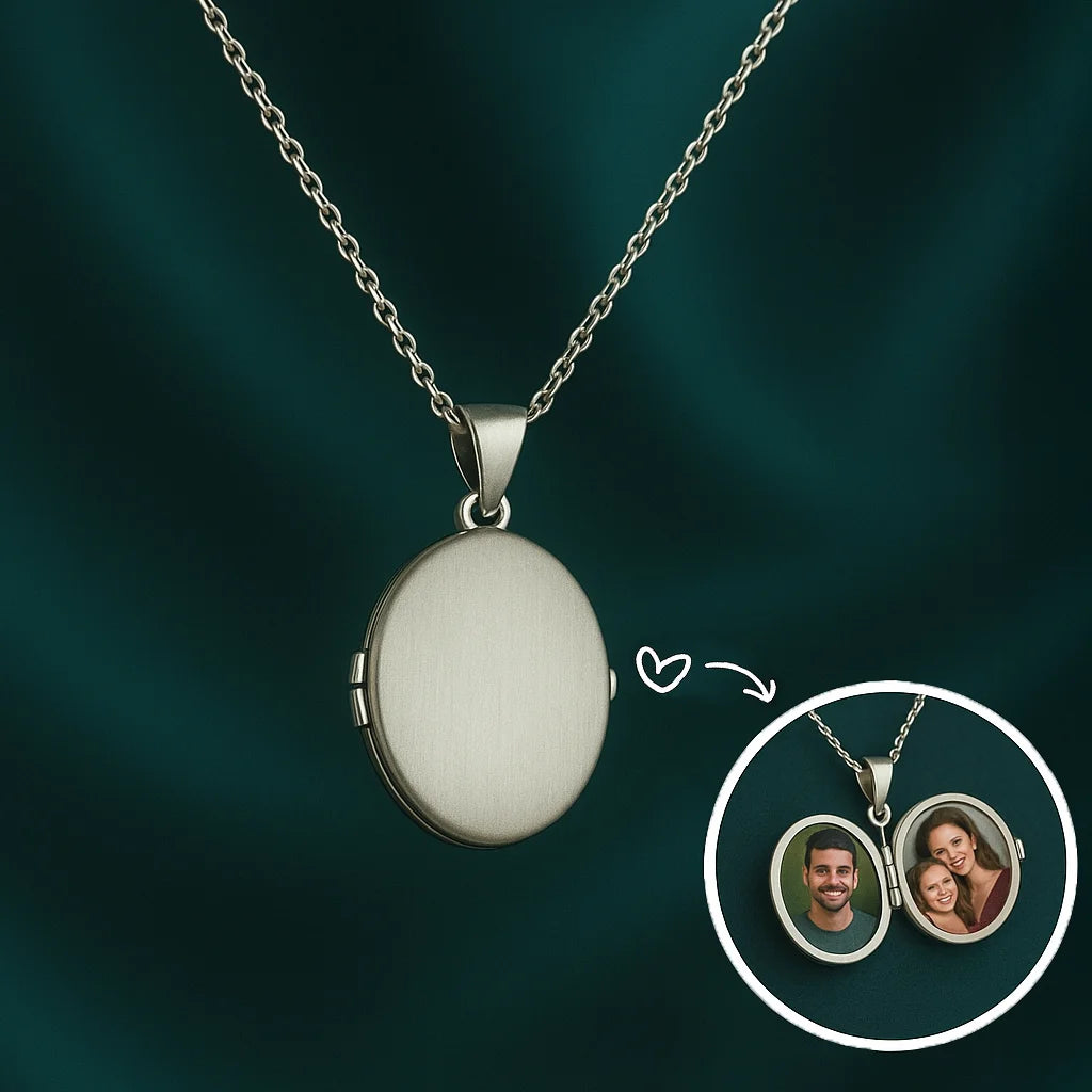 Kişiye Özel Hatıra Kolyesi – Foto Kolye