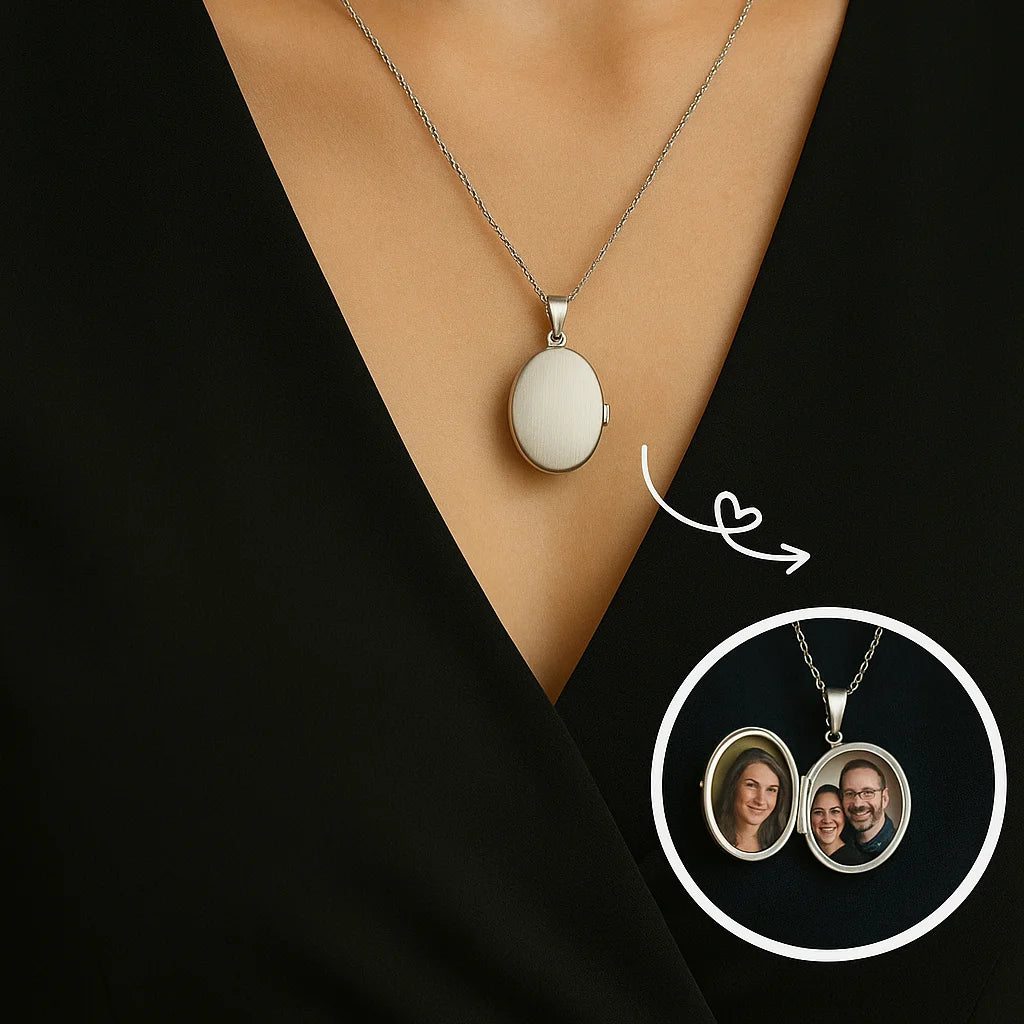 Kişiye Özel Hatıra Kolyesi – Foto Kolye