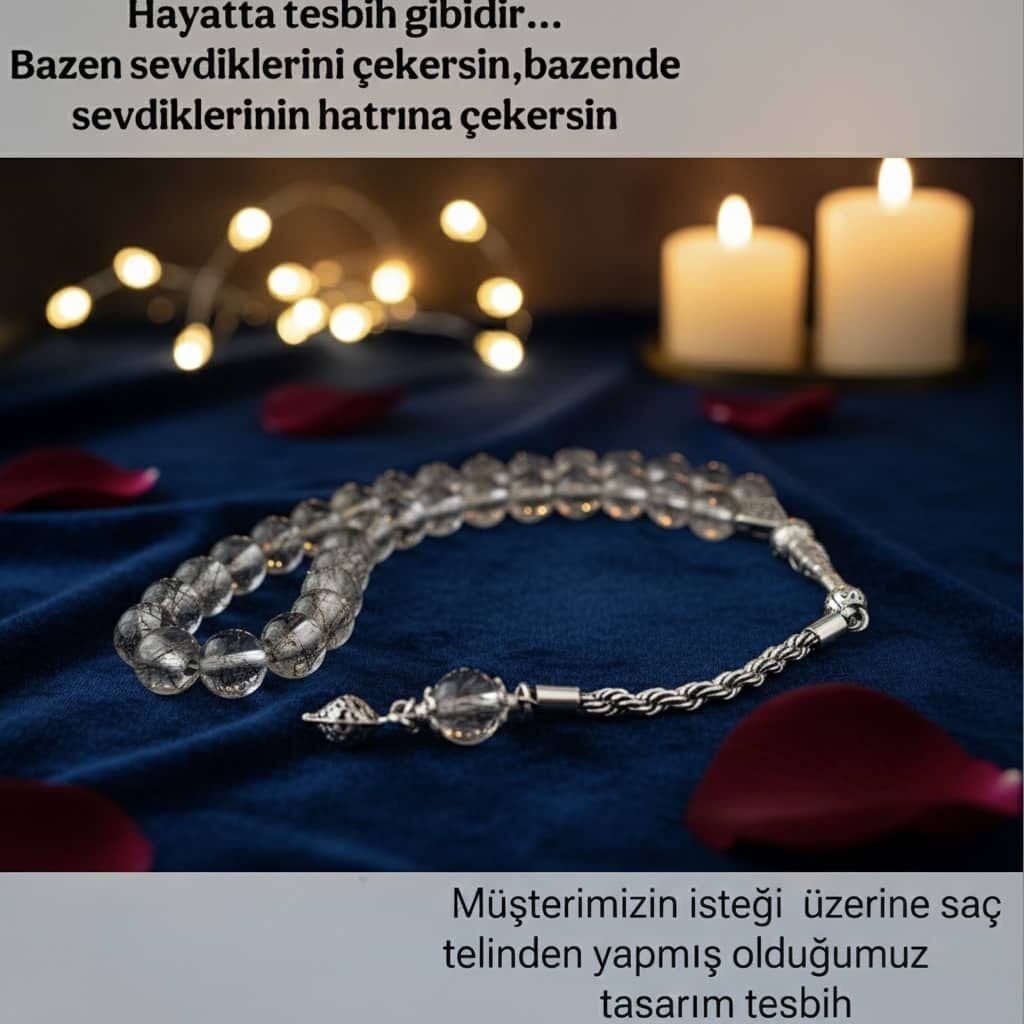 Sevdiklerinizden Ömürlük Bir İz: Saç Telinden Hazırlanan Özel Tasarım Tespih
