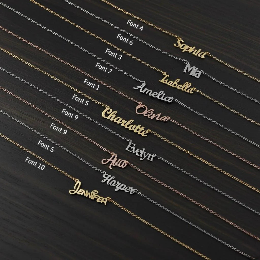 İsim Kolye – Kişiselleştirilebilir Takı