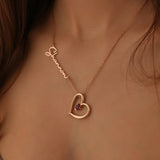 Kalpli Özel İsim Kolye