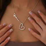 Kalpli Özel İsim Kolye