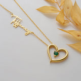 Kalpli Özel İsim Kolye