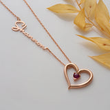 Kalpli Özel İsim Kolye