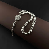 Kişiye Özel Fotoğraflı Gümüş Tesbih