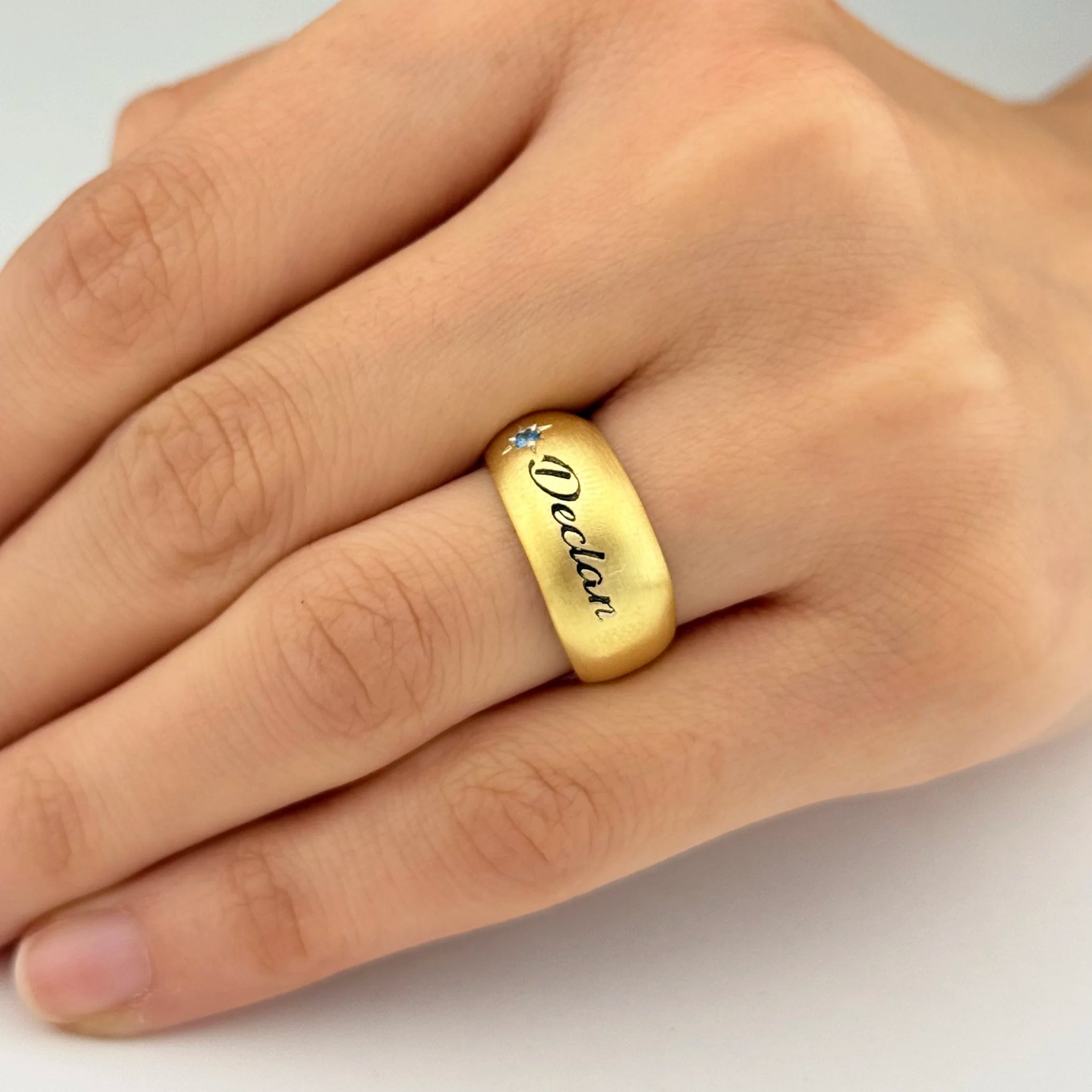 Taşlı Alyans Bayan Yüzük